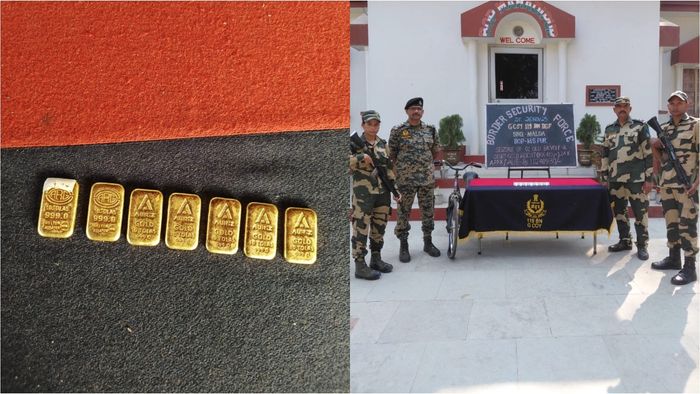 মালদায় সাইকেলের টায়ার থেকে ১.২ কোটি টাকার সোনা বাজেয়াপ্ত BSF-র