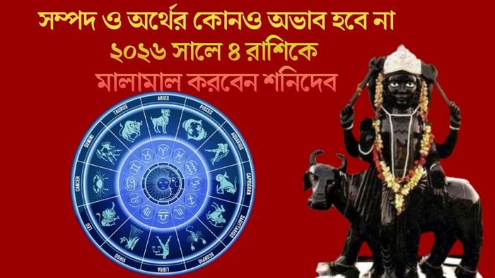 ২০২৬ সালে ৪ রাশিকে মালামাল করবেন শনিদেব