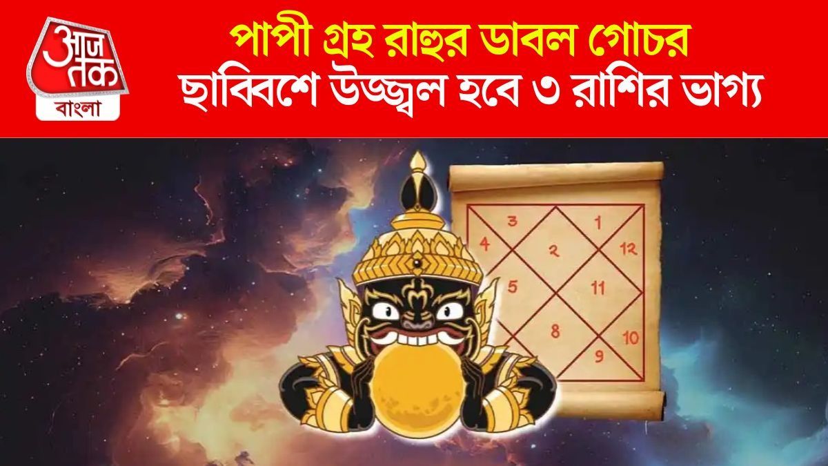 মায়াবী রাহুর দ্বৈত গোচরে ভাগ্য বদল, ২০২৬-এ ৩ রাশির বৃহস্পতি তুঙ্গে