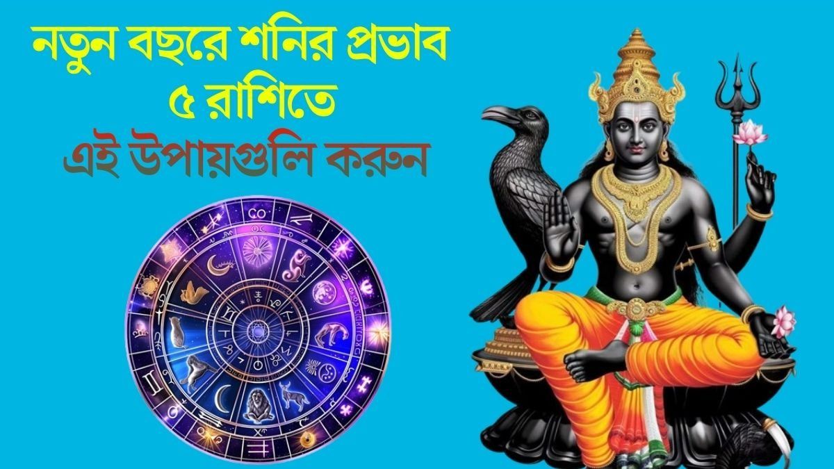  ২০২৬ সালে অগ্নিপরীক্ষা, ৫ রাশিতে থাকবে শনির সাড়ে সাতি ও ঢাইয়া, প্রতিকার জানুন