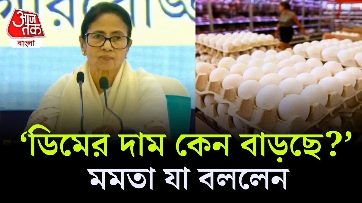 ডিমের দাম বাড়া নিয়ে কেন্দ্রকেই দুষলেন মমতা, জানালেন 'আসল কারণ'