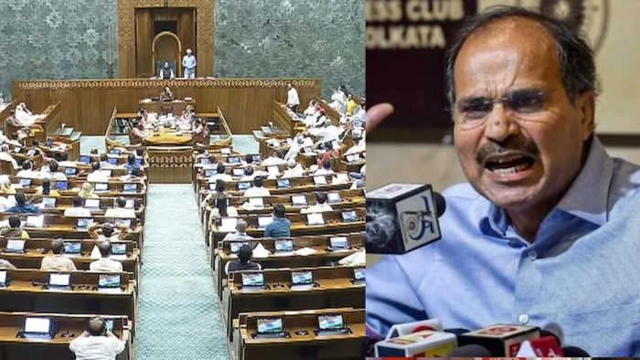 আলোচনার বিষয় নিয়ে প্রশ্ন তুললেন অধীর।