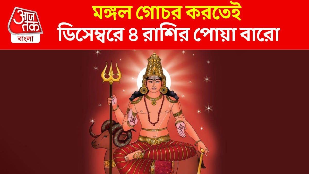 মঙ্গলের দুঃসাহসিক পদক্ষেপ, বছর শেষে ৪ রাশি 'কোটিপতি'
