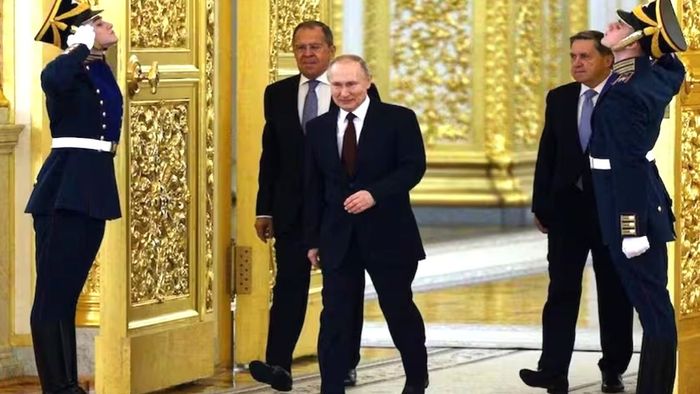 রাশিয়ার প্রেসিডেন্ট ভ্লাদিমির পুতিন