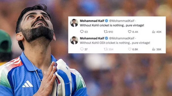 বিরাট কোহলি ও কাইফের পোস্ট