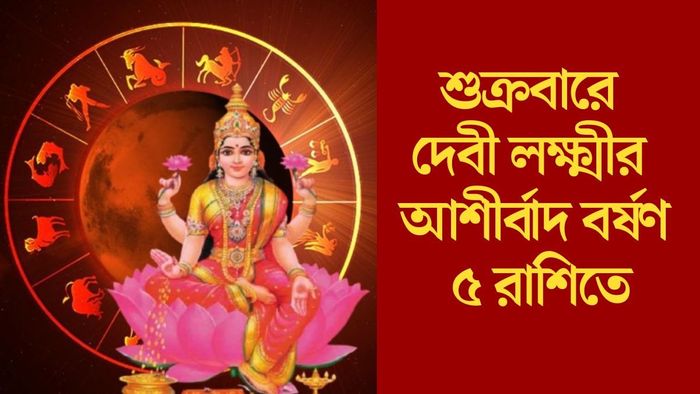 শুক্রবারে দেবী লক্ষ্মীর আশীর্বাদ বর্ষণ ৫ রাশিতে