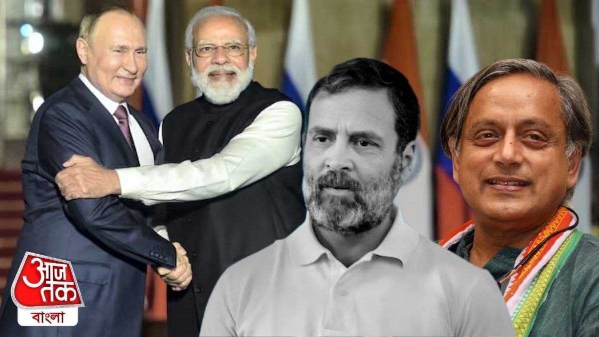 ভ্লাদিমির পুতিনের ডিনারে আমন্ত্রিত শশী থারুর