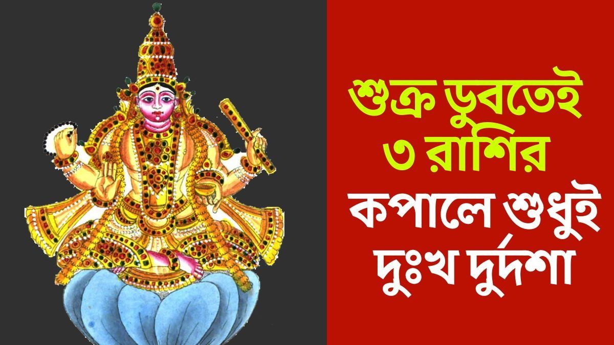 শুক্র অস্তে ভাগ্য ডুববে, ৩ রাশির দাম্পত্য জীবনে উঠবে ঝড়