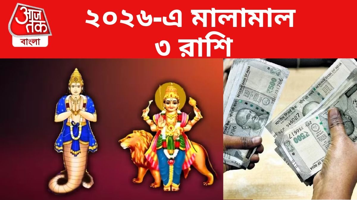 ২০২৬-এ বিরল যোগ, রাহু ও বুধের কৃপায় নতুন বছর থেকে দারুণ লাভ এই ৩ রাশির