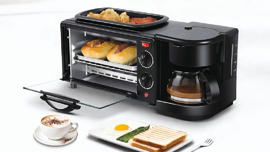 কফি, টোস্ট-স্যান্ডউইচ একসঙ্গেই, দুর্দান্ত থ্রি-ইন-ওয়ান ব্রেকফাস্ট মেকারের দাম কত? কফি, টোস্ট-স্যান্ডউইচ একসঙ্গেই, দুর্দান্ত থ্রি-ইন-ওয়ান ব্রেকফাস্ট মেকারের দাম কত?