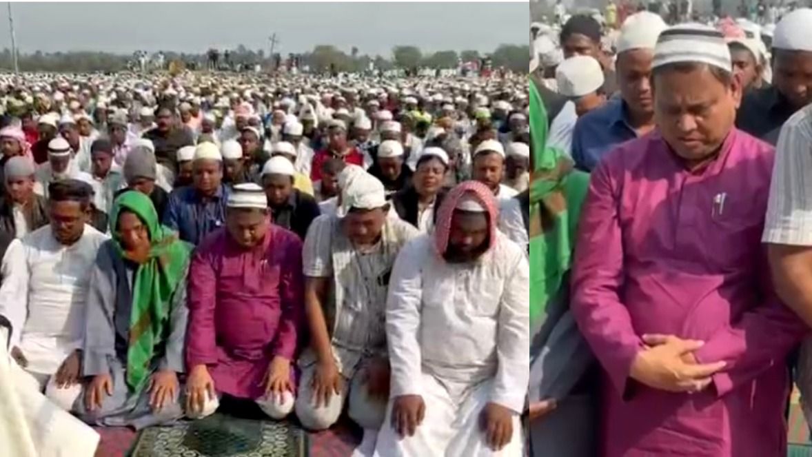 মুর্শিদাবাদে প্রস্তাবিত বাবরি মসজিদের জমিতে জুম্মার নমাজে বিরাট জমায়েত, হুমায়ুনও সামিল