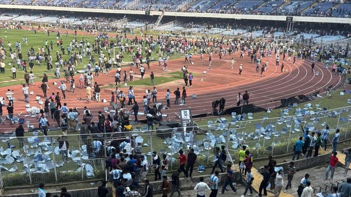 যুবভারতীর পরিস্থিতি।-ফাইল ছবি