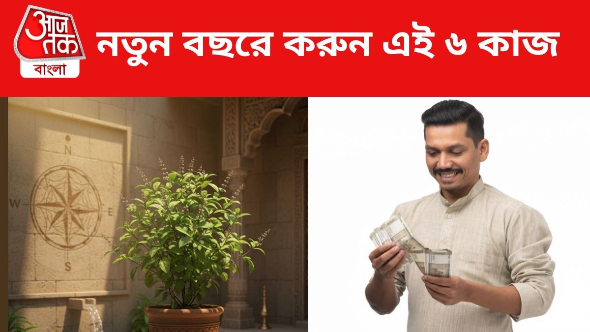 নতুন বছরের শুরুতেই বাড়িতে করুন এই ৬ কাজ, টাকা-পয়সার অভাব থাকবে না