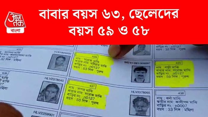 ভোটার লিস্টে অস্বচ্ছতা