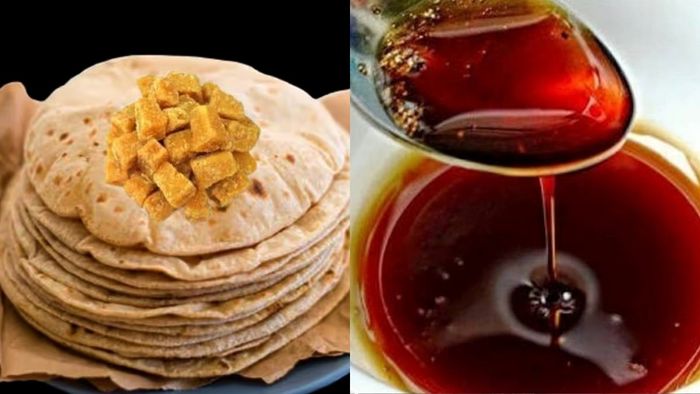 রুটি আর গুড়