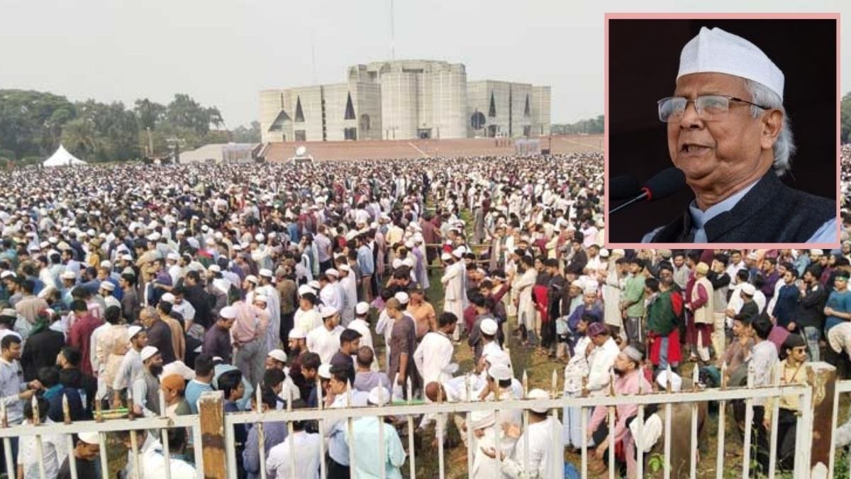 ছিলেন অন্তর্বর্তী সরকারের প্রধান উপদেষ্টা মহম্মদ ইউনূসও।