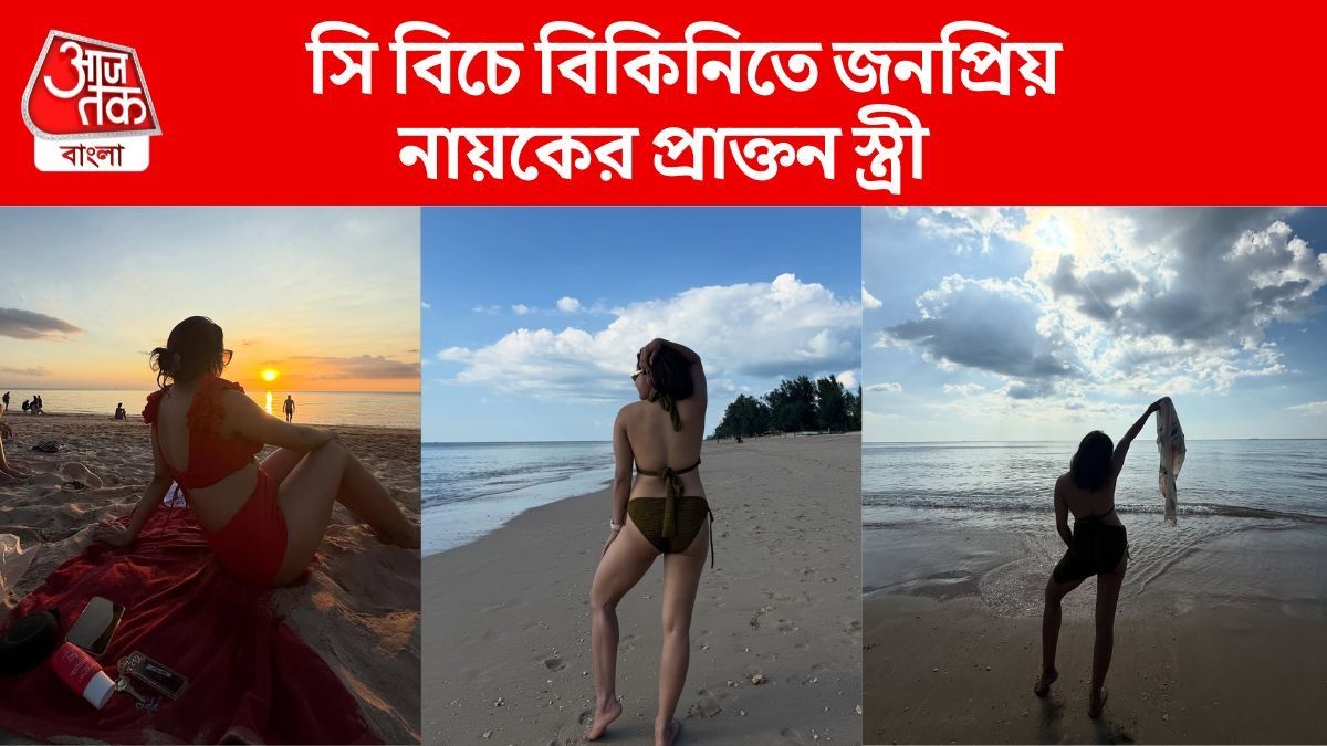 ইনি জনপ্রিয় নায়কের প্রাক্তন স্ত্রী, সি বিচে ধরা দিলেন বিকিনিতে