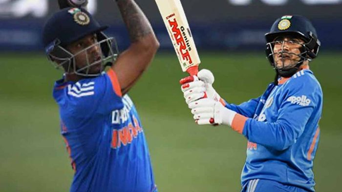 সূর্যকুমার যাদব ও শুভমন গিল