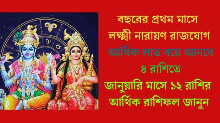 জানুয়ারি মাসে ১২ রাশির আর্থিক রাশিফল জানুন