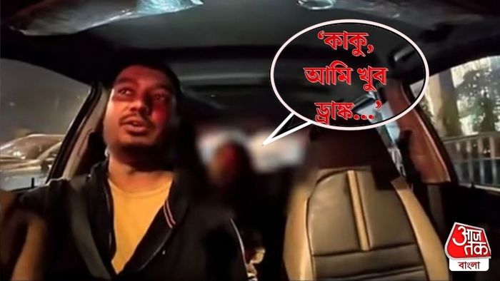 কলকাতার ভাইরাল ক্যাব চালক