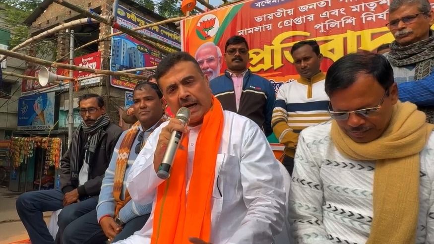 শুভেন্দুর মুখে হঠাত্‍ 'জন্ম নিয়ন্ত্রক ট্যাবলেট', নন্দীগ্রাম প্রসঙ্গে কেন বললেন?