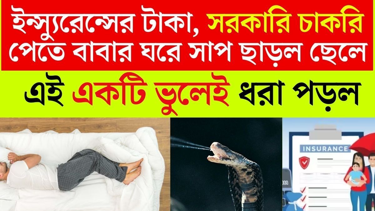 Tiruvallur murder case: বিষধর সাপে বাবার মৃত্যু, বিমার টাকার লোভে ভয়ঙ্কর ষড়যন্ত্র