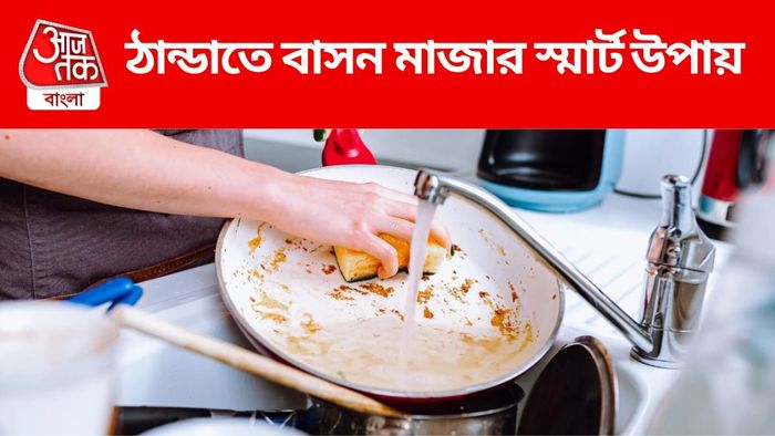 ঠান্ডায় বাসন মাজার স্মার্ট উপায়