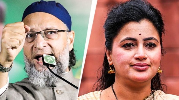 বিজেপি নেত্রী নবনীত রাণার মন্তব্যে কটাক্ষ মিম প্রধান আসাদউদ্দিন ওয়েইসির।