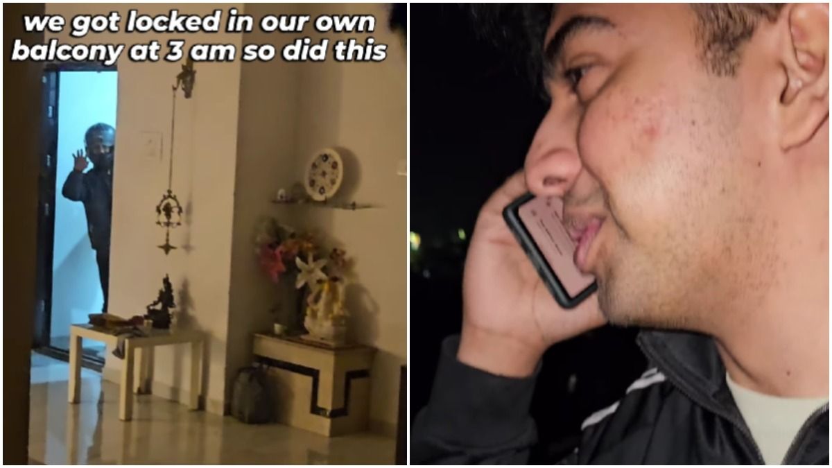 মাঝরাতে ব্যালকনিতে বন্দি, ভোর ৩টেয় এসে উদ্ধার করল ডেলিভারি বয়, VIRAL ভিডিও