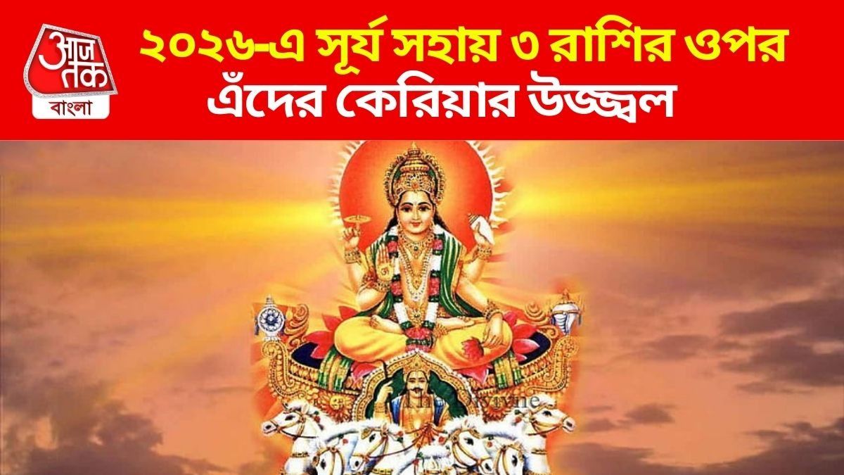 সূর্যের গোচরে লাকি ৩ রাশি