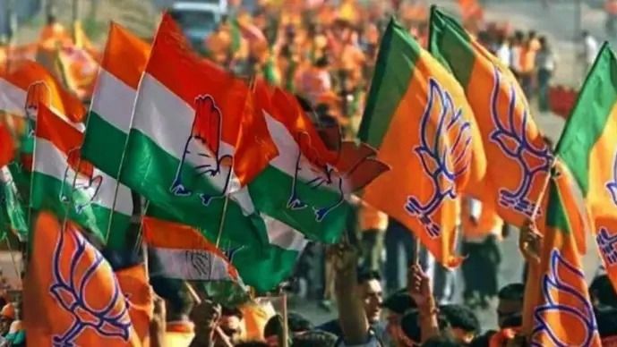 কংগ্রেস-BJP জোট বেঁধে ভোটে? রাজনীতির মারপ্যাঁচে...