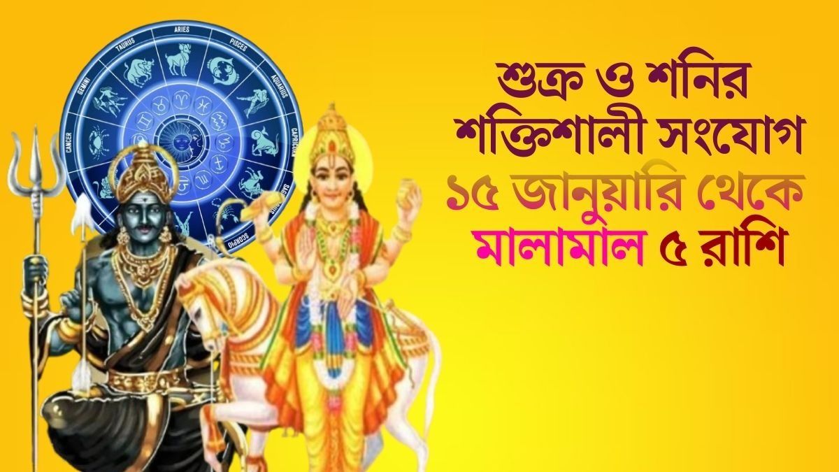 মকর সংক্রান্তির পরেই লাভ দৃষ্টি রাজযোগ,  ভাগ্যে ধন-সম্পদের বৃষ্টি এই ৫ রাশির 