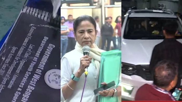 নিজের গাড়িতে কী কী রাখলেন মুখ্যমন্ত্রী?