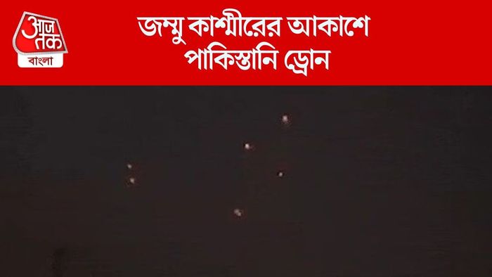 জম্মু কাশ্মীরের আকাশে পাকিস্তানি ড্রোন