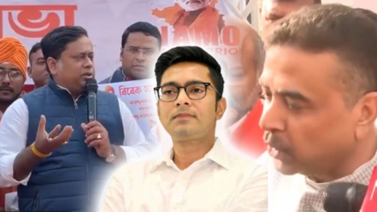 সিমলা স্ট্রিটে অভিষেক 'যুবরাজ' পোস্টার কেন? বিবেক জয়ন্তীতে তীব্র কটাক্ষ শুভেন্দু-সুকান্তদের