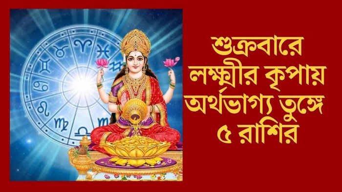 শুক্রবারে লক্ষ্মীর কৃপায় অর্থভাগ্য তুঙ্গে ৫ রাশির