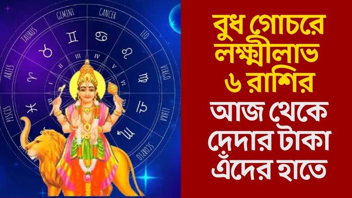 বুধ গোচের লক্ষ্মীলাভ ৬ রাশির