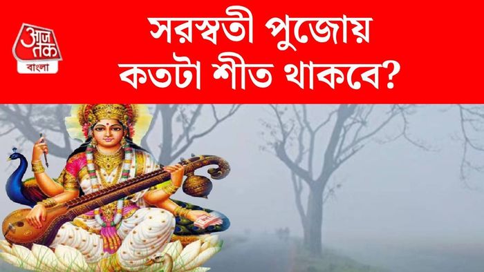 সরস্বতী পুজোর তাপমাত্রা