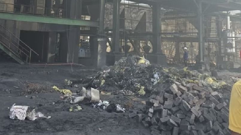 ছত্তিশগড়ের সেই স্টিল প্ল্যান্ট।-ফাইল ছবি