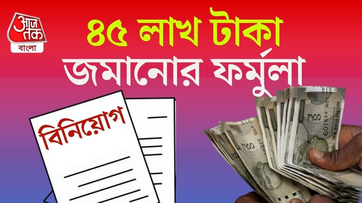 সরকারি স্কিমে ৪৫ লাখ টাকা রিটার্ন, দ্রুত ধনী বানায়, মোক্ষম ফর্মুলা রইল