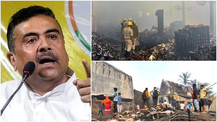 আনন্দপুরের নাজিরাবাদের একটি অগ্নিদগ্ধ কারখানায় মৃত্যুর প্রকৃত সংখ্যা নিয়ে এখনও ধোঁয়াশা কাটেনি।-ফাইল ছবি