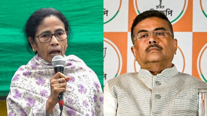 মমতার বঙ্গভবন অভিযান নিয়ে কটাক্ষ শুভেন্দুর