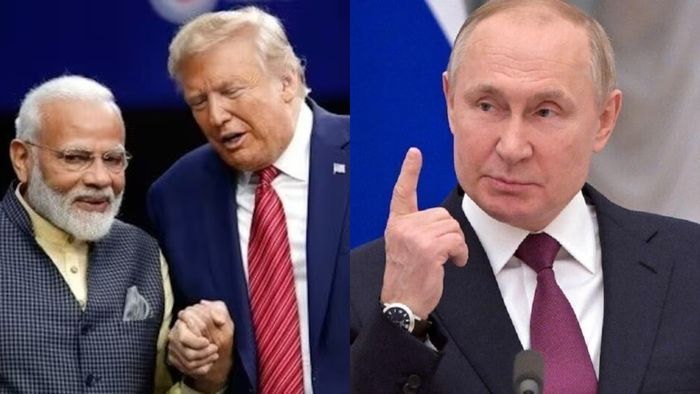 নরেন্দ্র মোদী, ডোনাল্ড ট্রাম্প এবং ভ্লাদিমির পুতিন