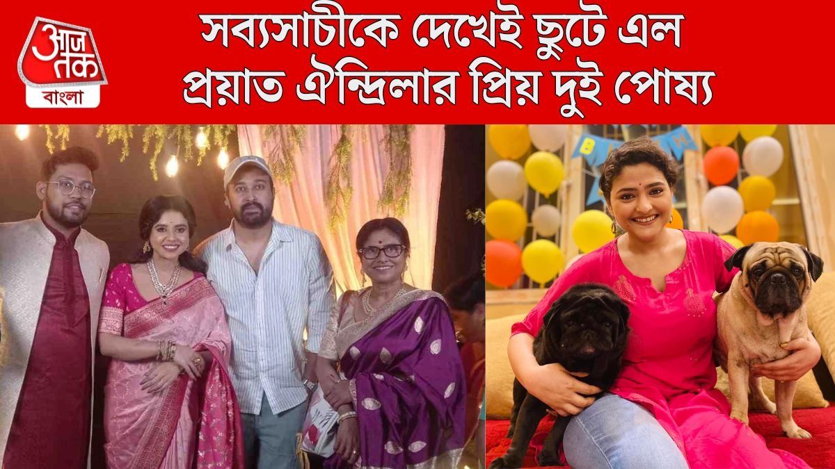 ঐন্দ্রিলা শর্মার দিদির বিয়েতে সব্যসাচী