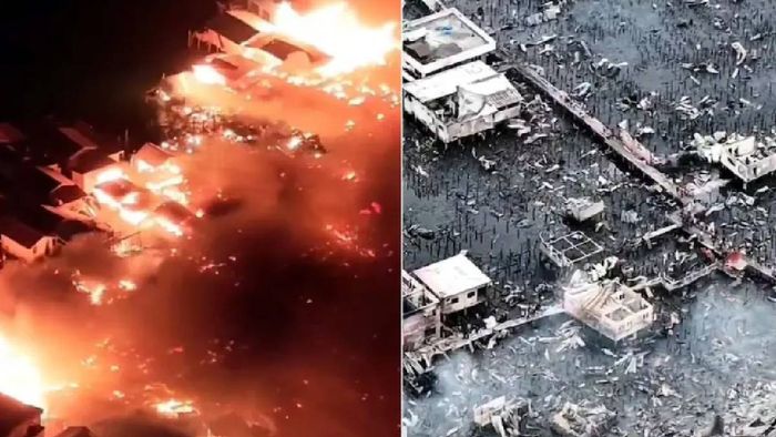 ফিলিপিন্সে আগুন