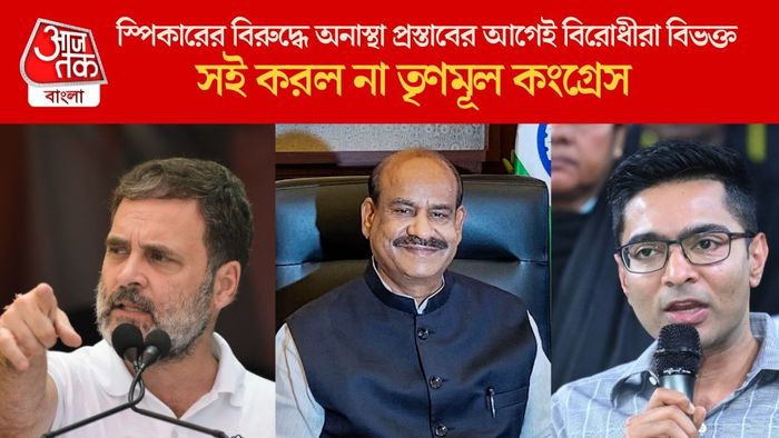 স্পিকারের বিরুদ্ধে অনাস্থা প্রস্তাবের আগেই বিরোধীরা বিভক্ত