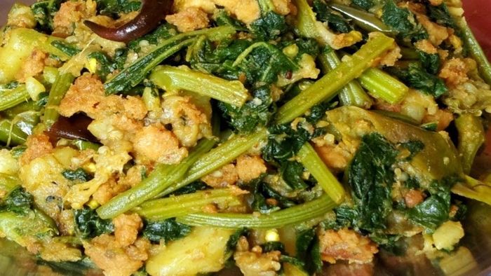 লাউ শাকের রেসিপি