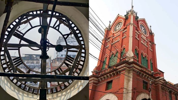 নিউমার্কেটের ক্লক টাওয়ার।-ফাইল ছবি