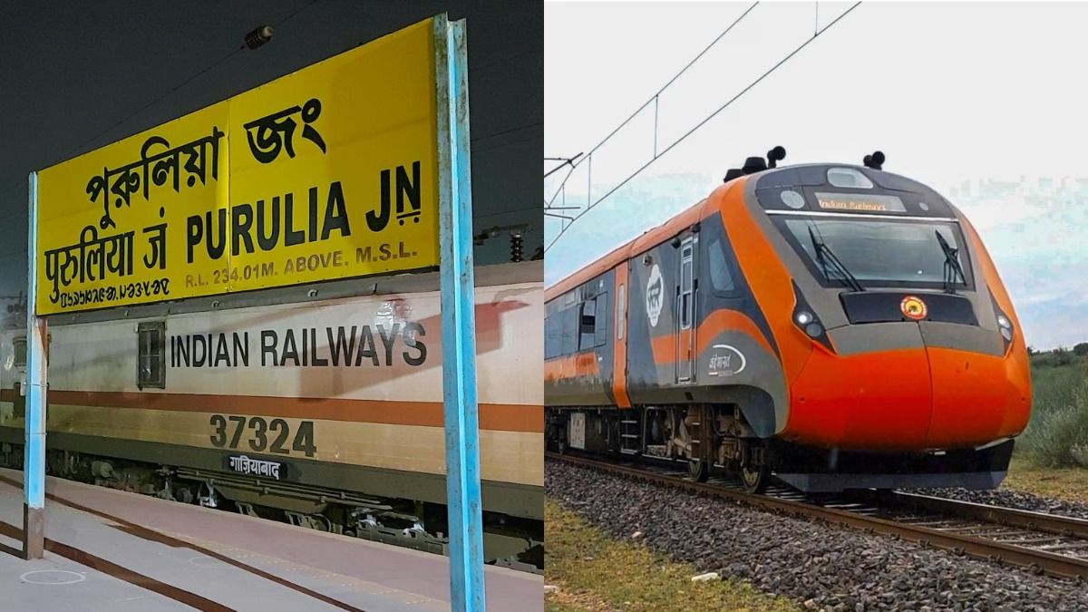 পুরুলিয়া থেকে আনন্দবিহার বন্দেভারত।-ফাইল ছবি