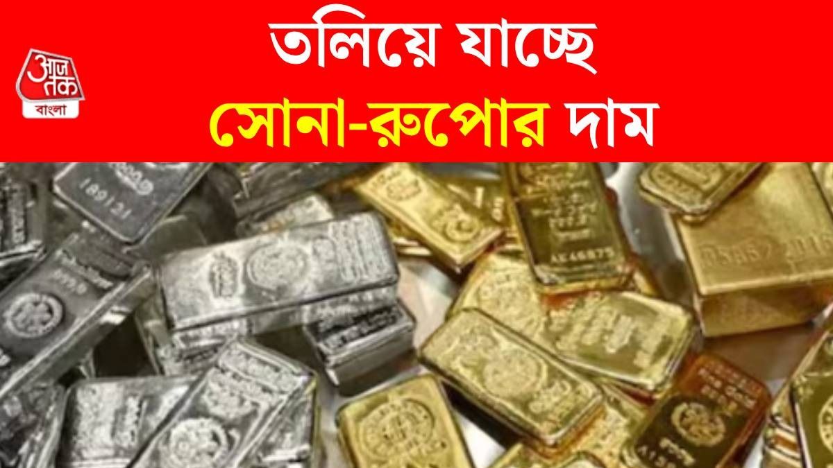 হঠাৎ সোনা, রুপোর দামে বিরাট পতন, US থেকে শুরু, এখন কী করবেন?